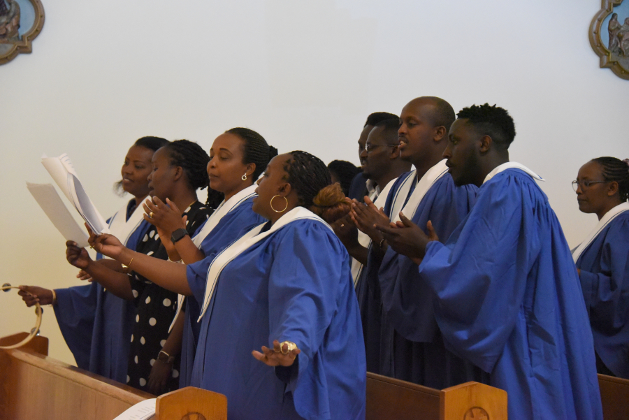 Choir Notre Dame de la Paix in Lewiston 