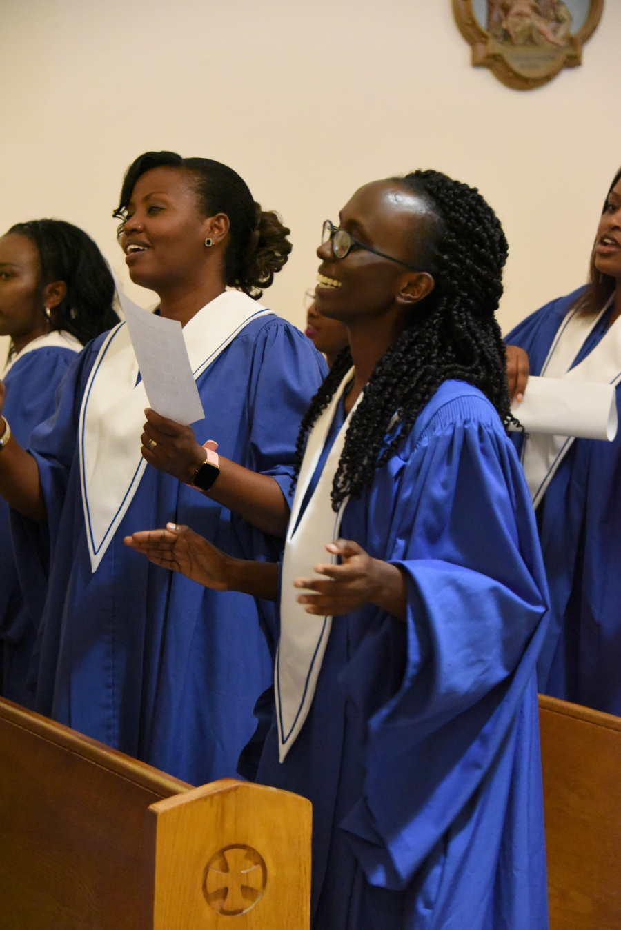 Choir Notre Dame de la Paix in Lewiston 