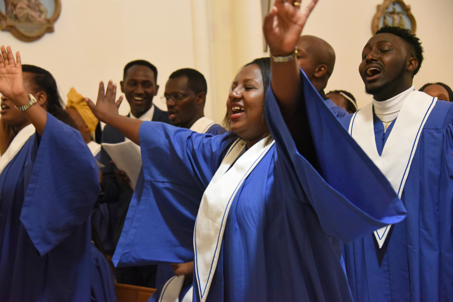 Choir Notre Dame de la Paix in Lewiston 