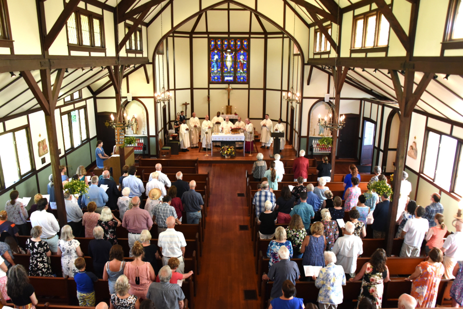 St. Christopher Church from the choir loft