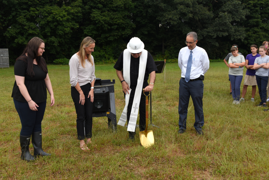 Ceremonial groundbreaking