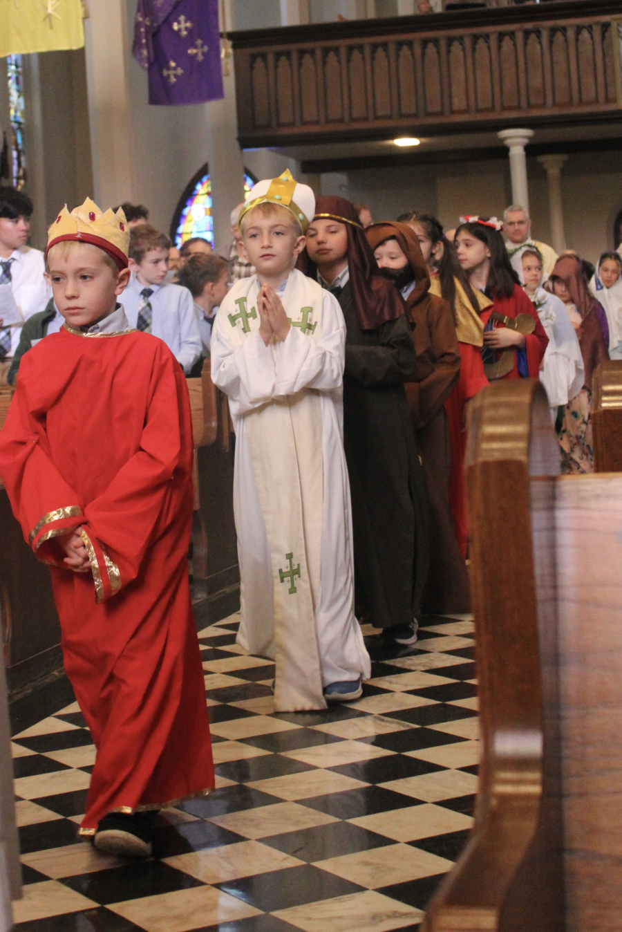 Opening procession of Mass