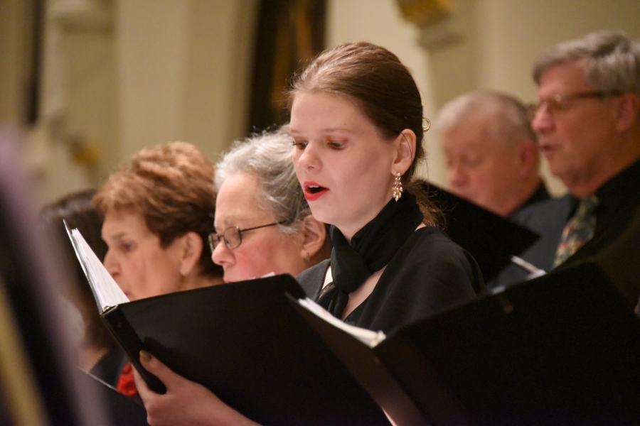 Choir members