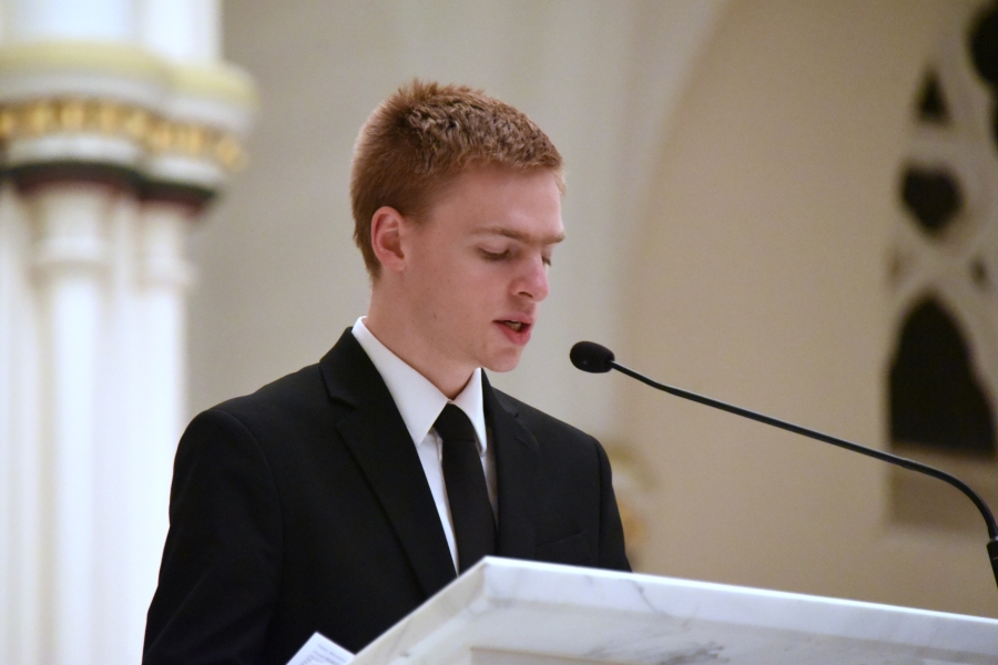 Nicholas Hershbine shares a reading.