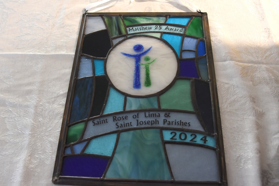 Matthew 25 Award Plaque