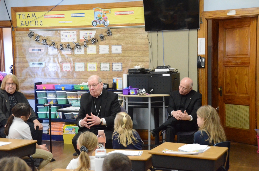 Bishop Deeley and Fr. Nadeau