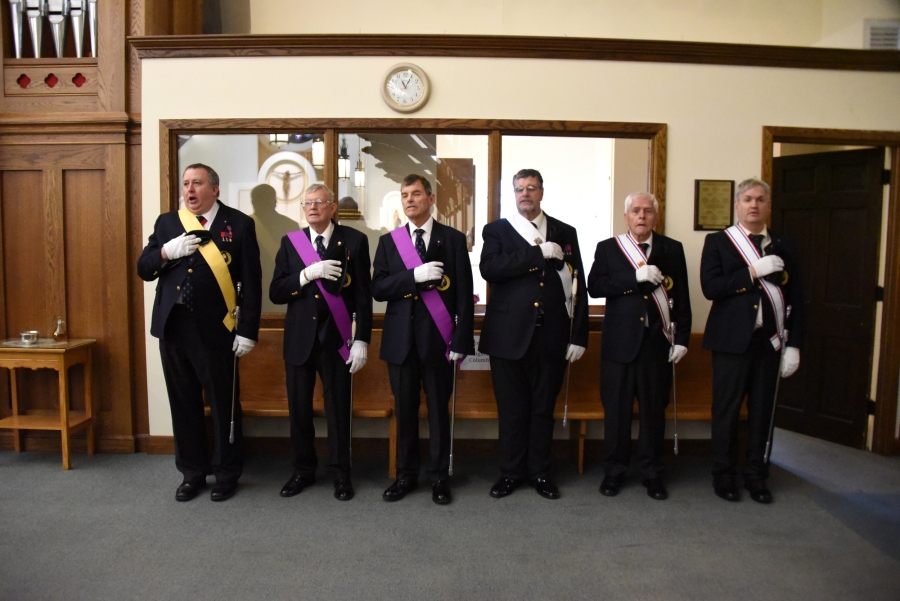 Knights of Columbus at Sacred Heart Church in Auburn.