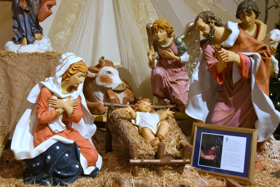 Manger scene