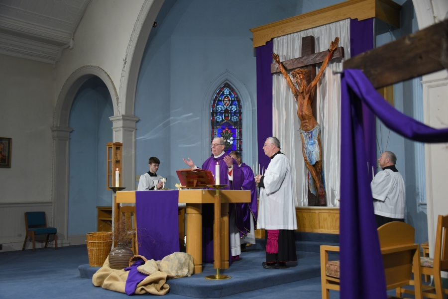 Liturgy of the Eucharist in Presque Isle.