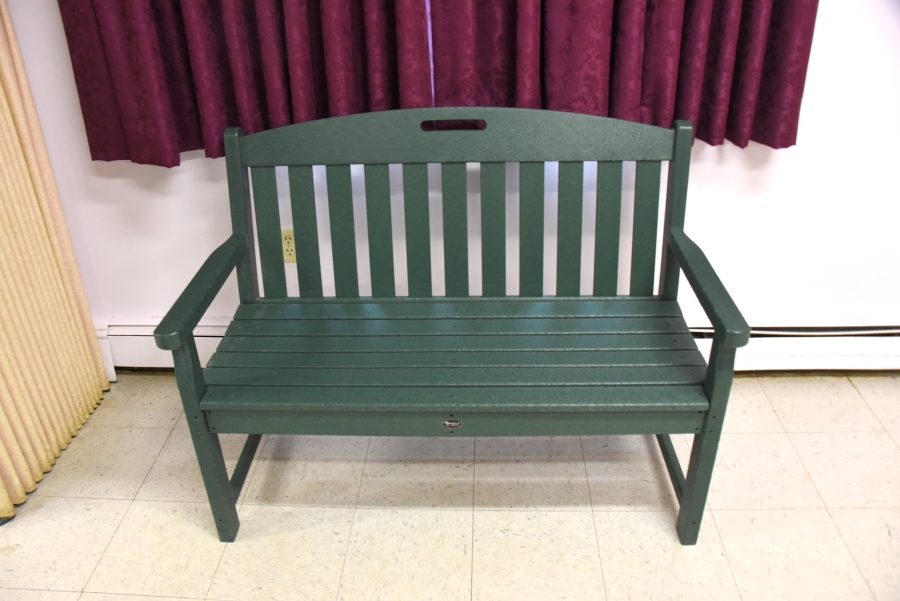 Green bench