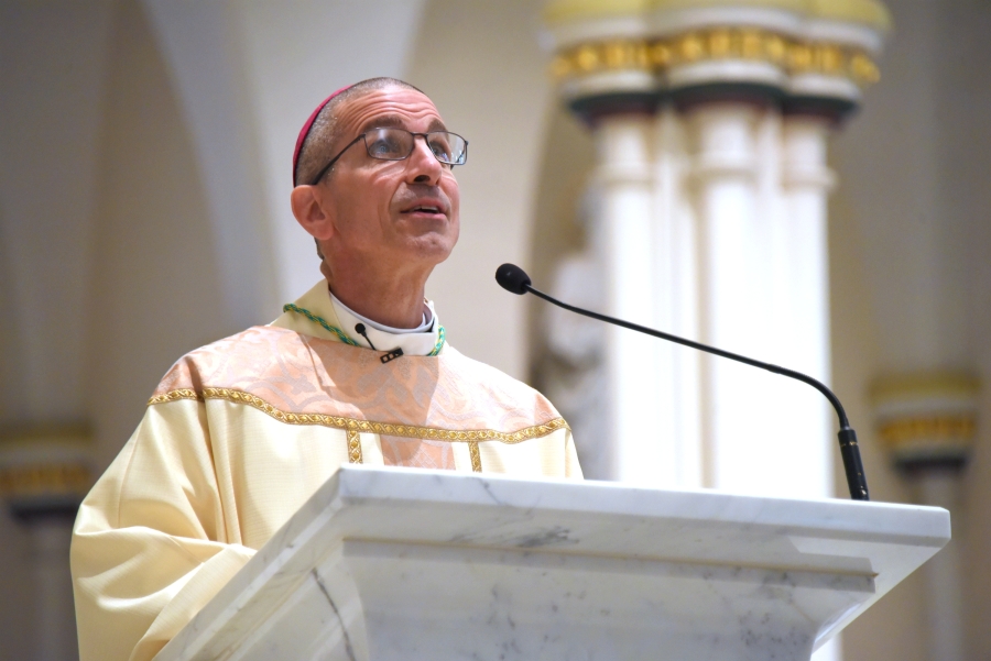 Bishop James Ruggieri shares his homily.