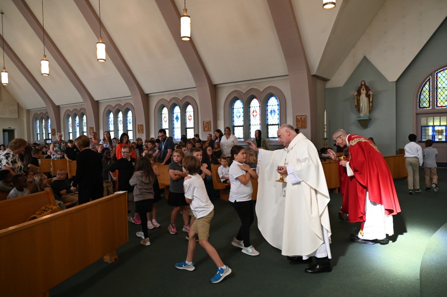 Holy Communion at Mass