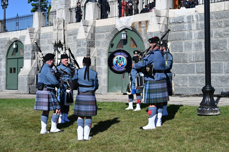 Maine State Police Pipe and Drum Unit