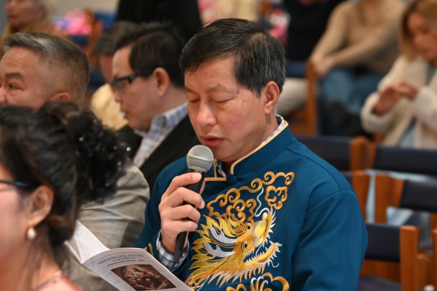 Man praying