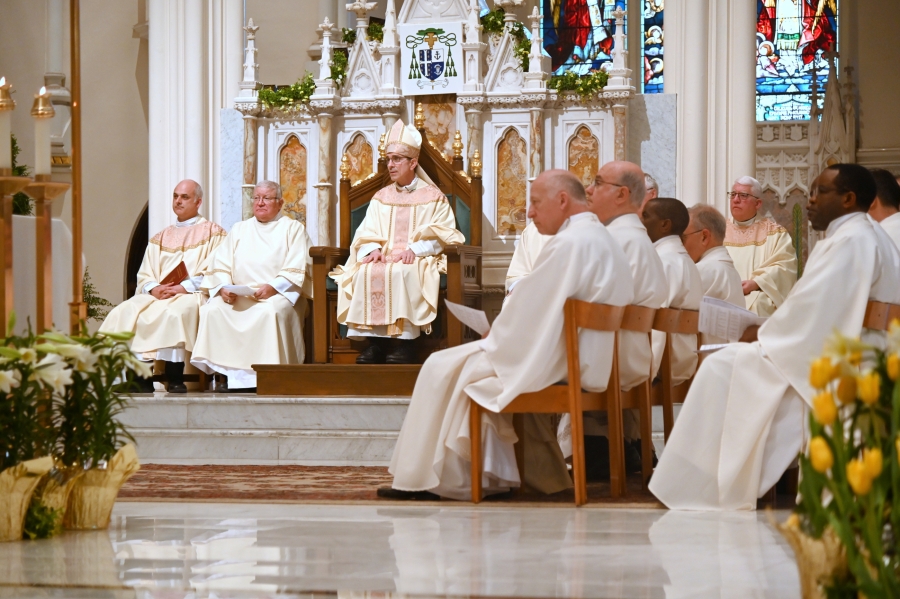 Priests and the bishop
