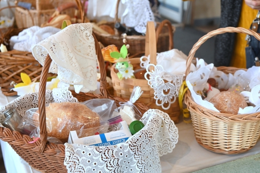Easter baskets in Portland
