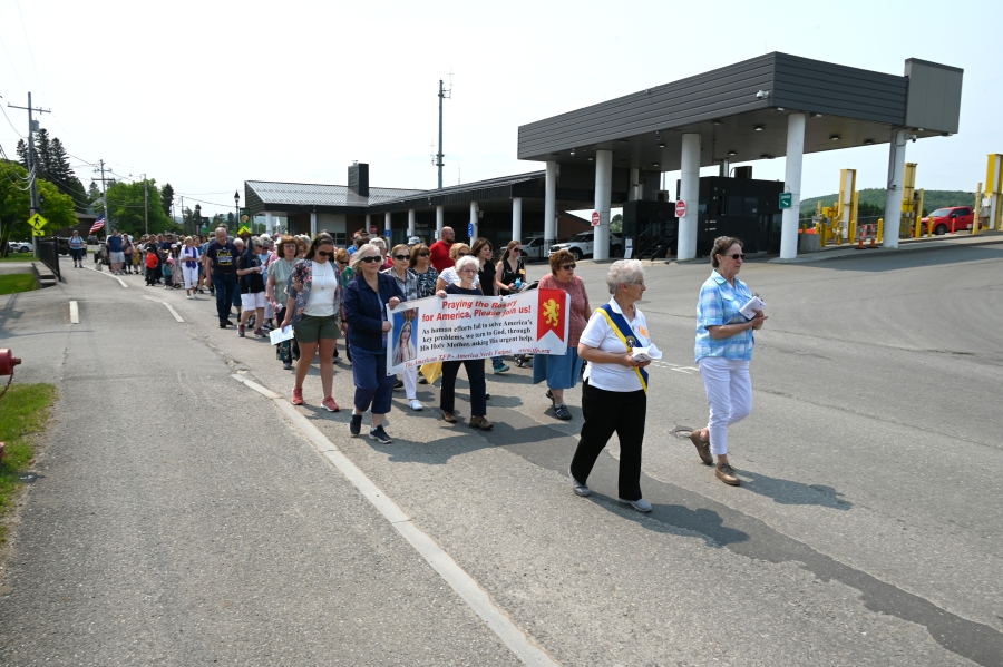 Pentecost procession