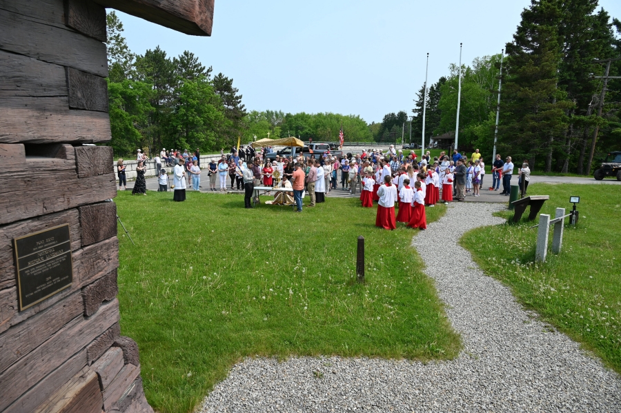 Pentecost procession