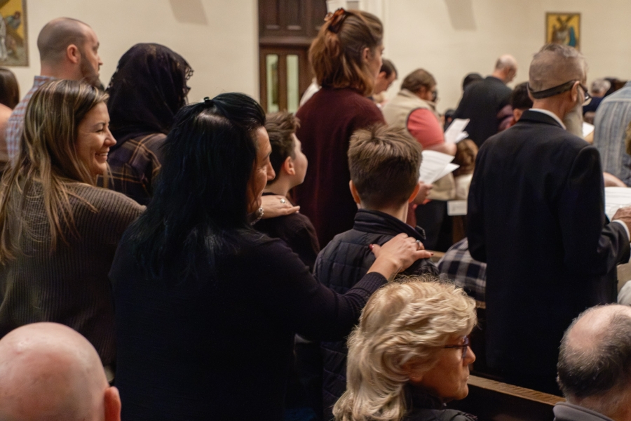 Rite of election at Cathedral of the Immaculate Conception