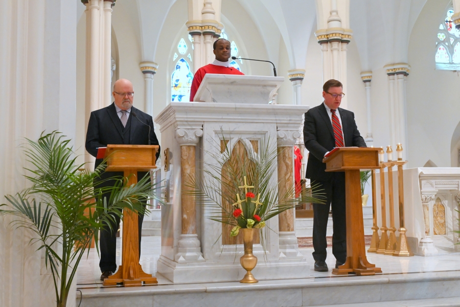 The reading of the Passion