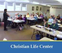 Father Antony Alexander Maria Doss, HGN, leads a Bible study class.