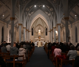 Cathedral Chapel during Holy Hour