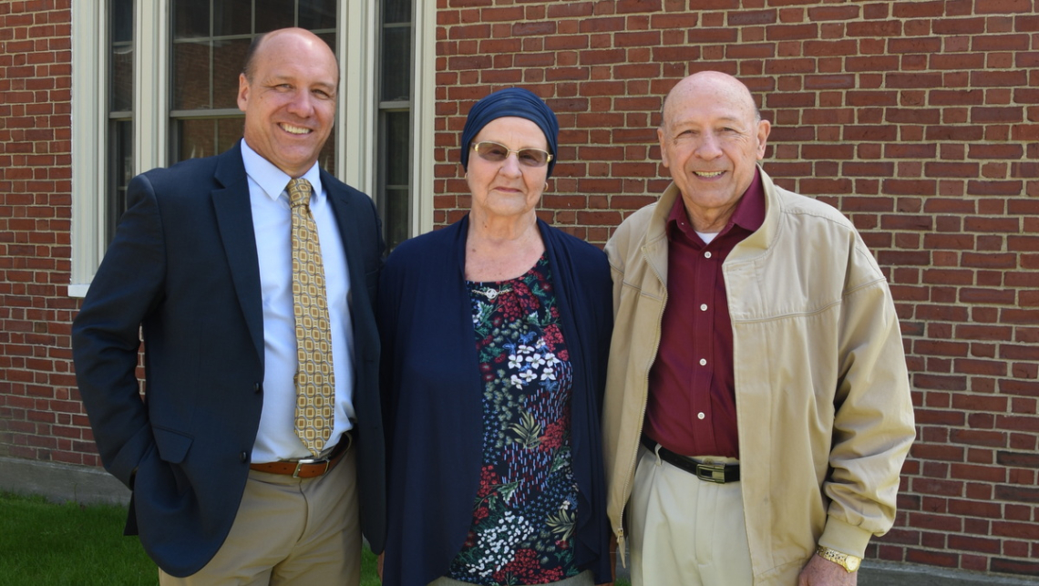 Steve, Gaile, and Jules Letourneau