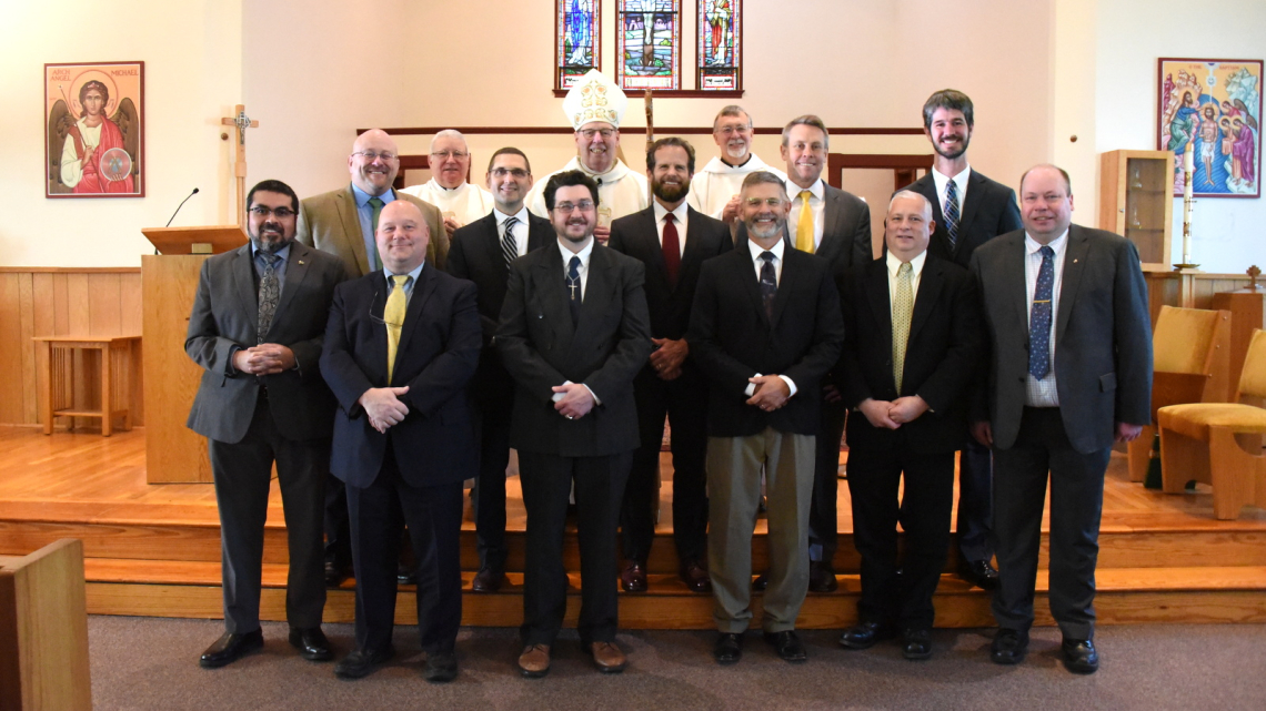 Permanent deacon candidates