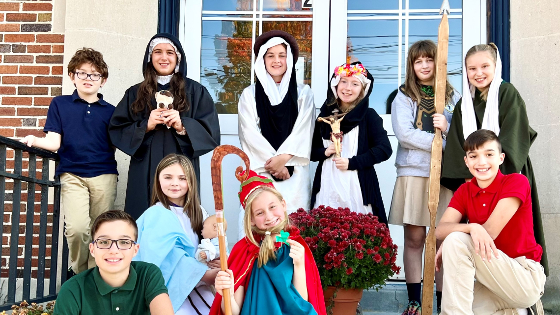 All Saints' Day at Maine Catholic Schools 