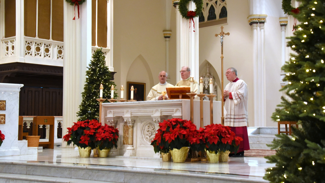 Bishop Deeley Mass at the Cathedral