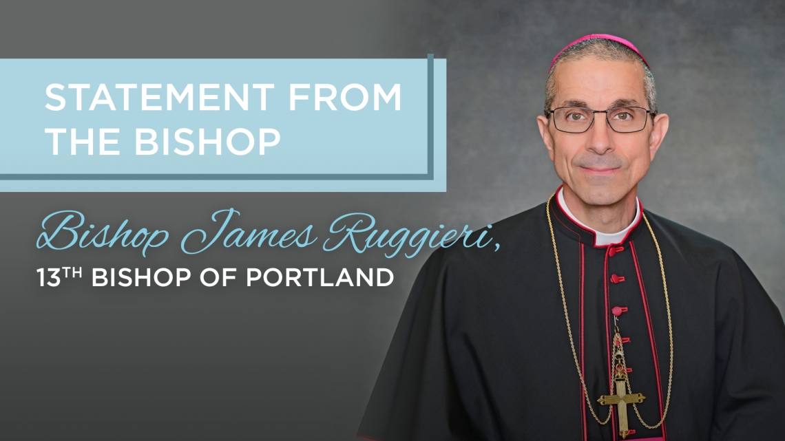 Statement from the Bishop