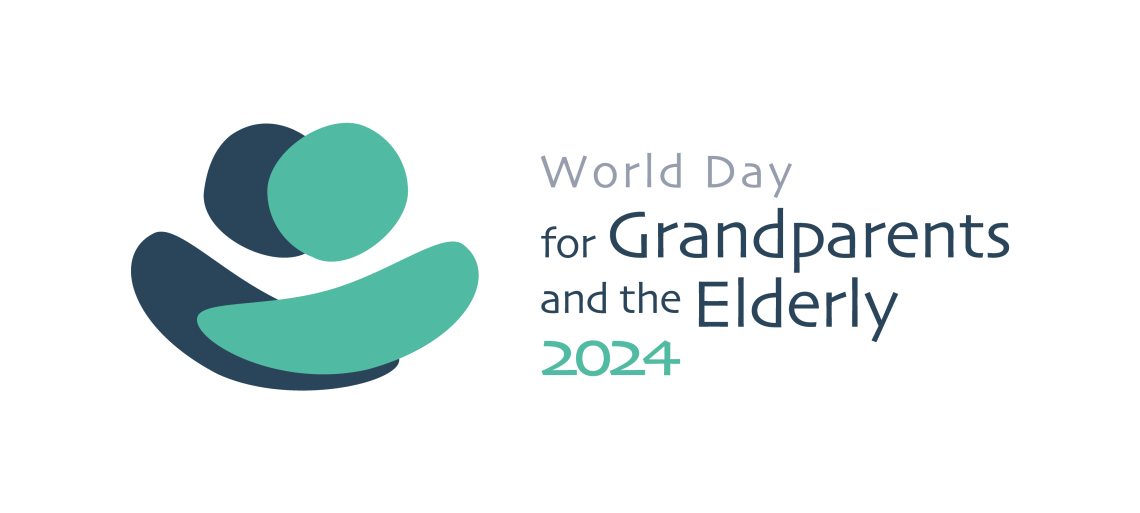 World Day for Grandparents and the Elderly text and logo