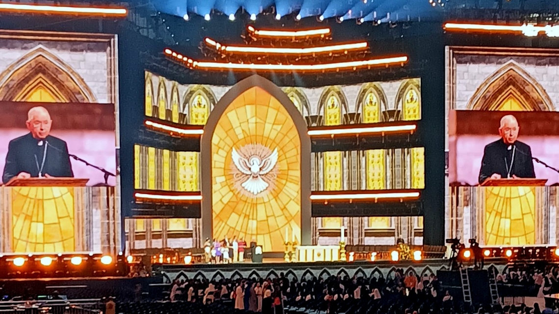 Stage at National Eucharistic Congress