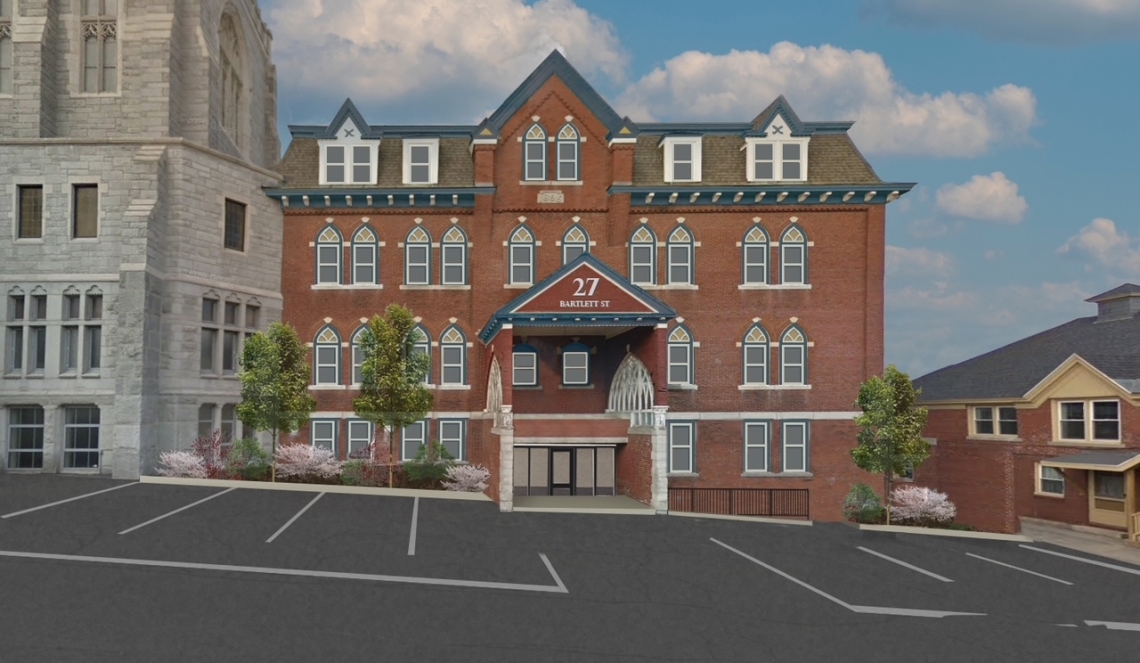 rendering of building