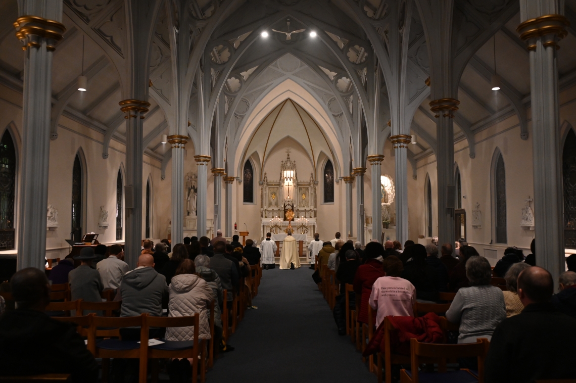 Cathedral Chapel during Holy Hour