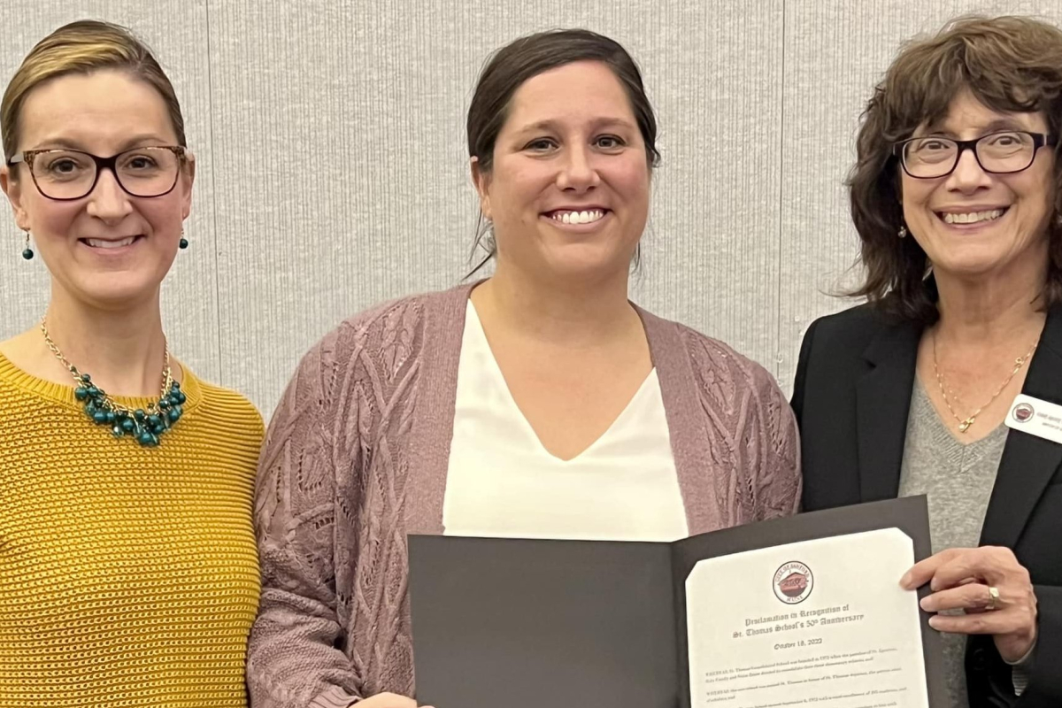 Proclamation for St. Thomas School in Sanford