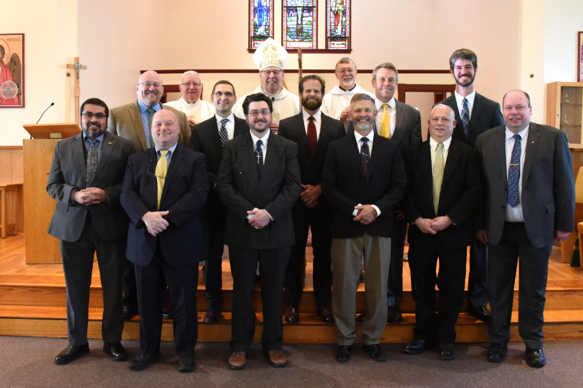 Permanent deacon candidates