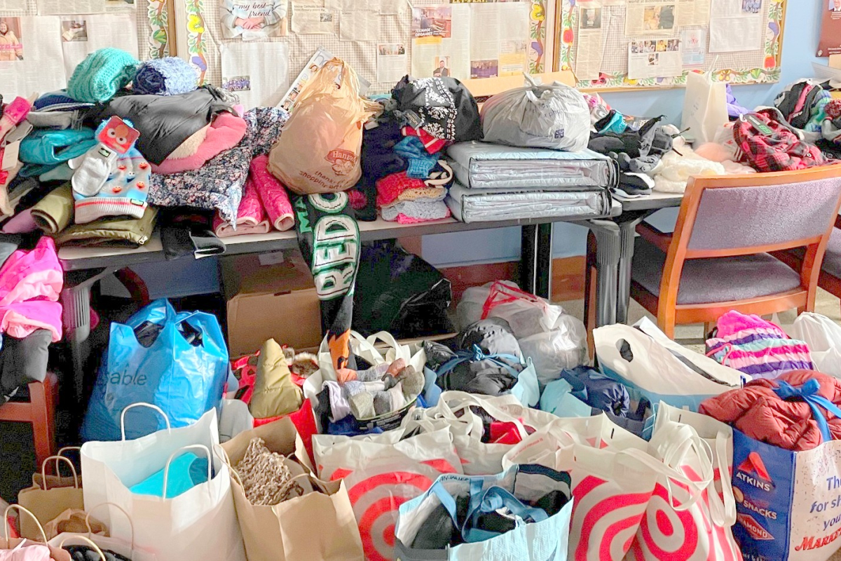 St. James School in Biddeford Asylum Seeker Donation Drive