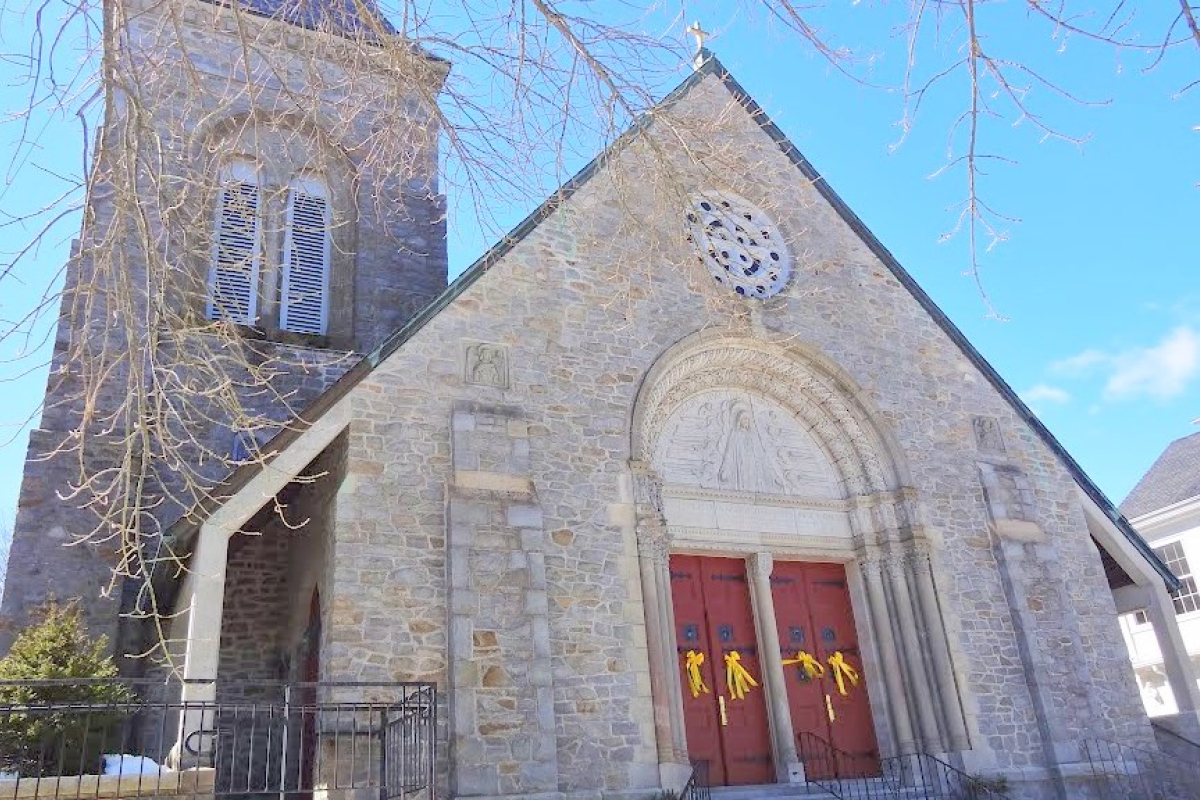 Sacred Heart Church in Yarmouth