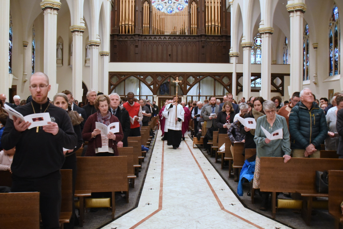 Cathedral of the Immaculate Conception opening procession