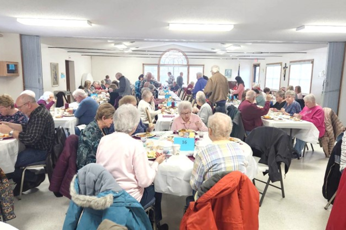 Christ the Divine Mercy Parish Supper in East Millinocket