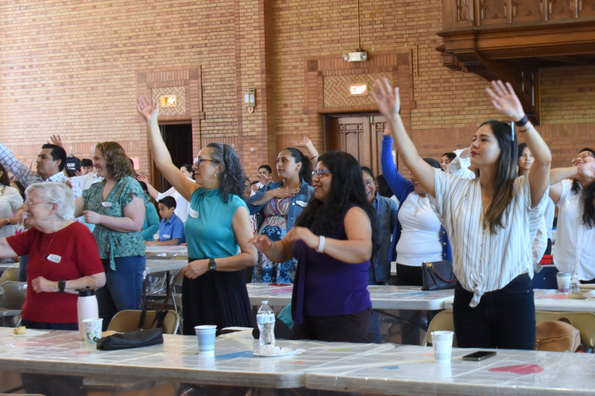 Retreat attendees
