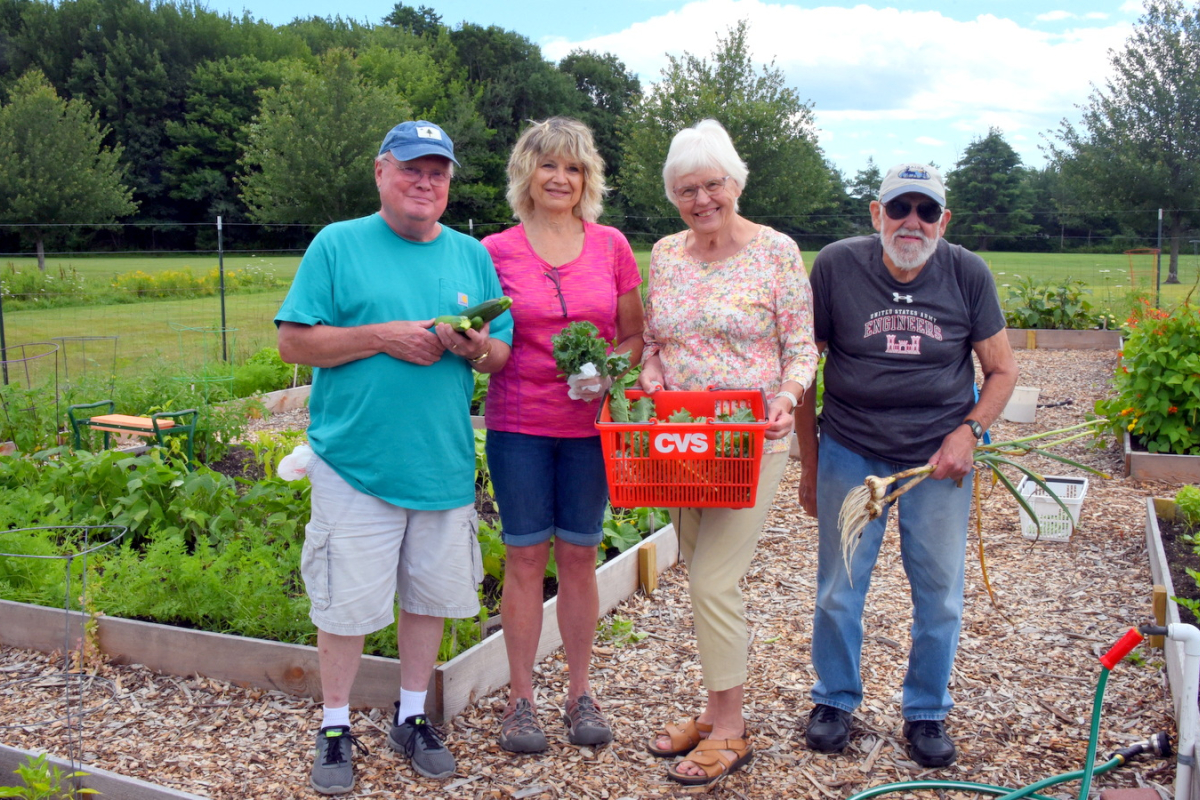 Paul Chamberlain, Kathy Cropley, Madelyn Murphy, and Ron Guibord