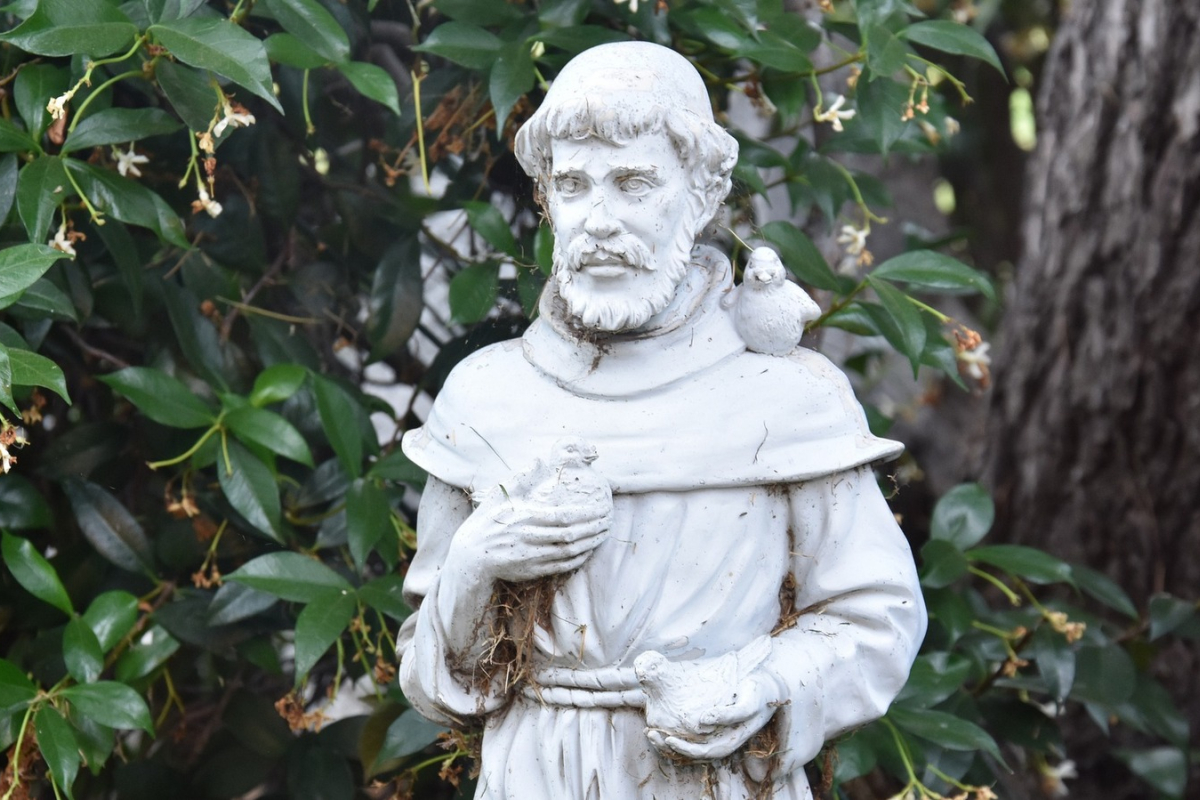 St. Francis statue