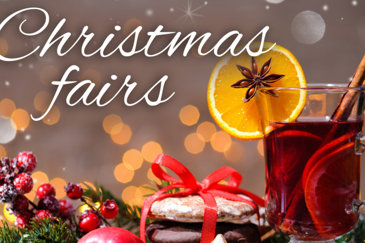 Christmas fairs banner