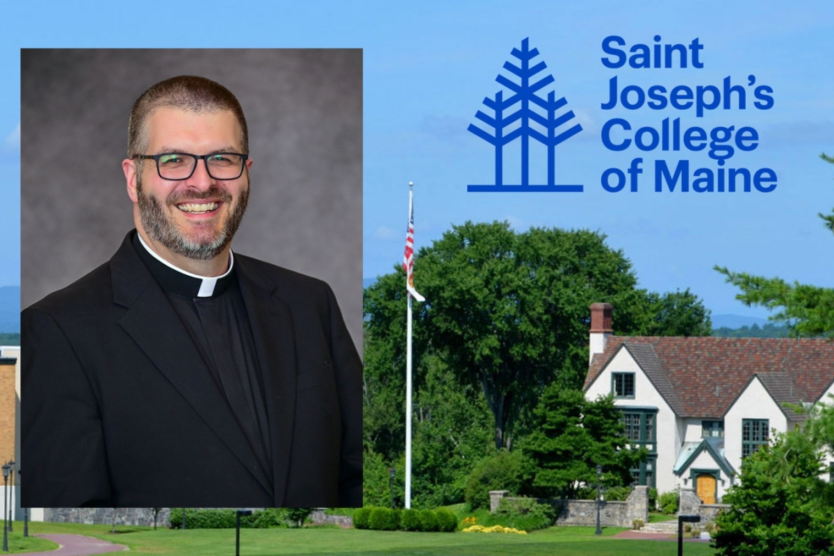 Reverend Patrick Finn photo and Saint Joseph’s College of Maine