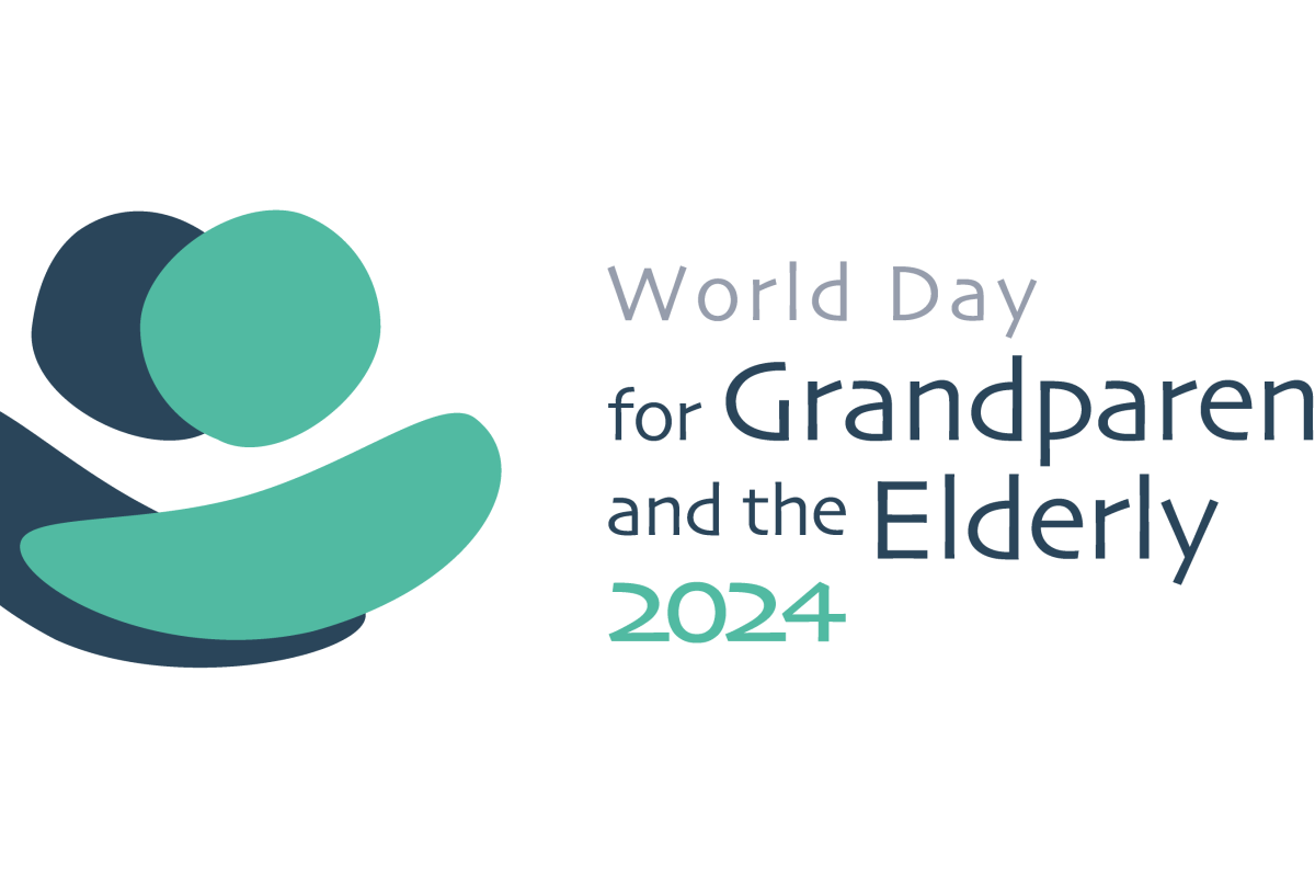 World Day for Grandparents and the Elderly text and logo