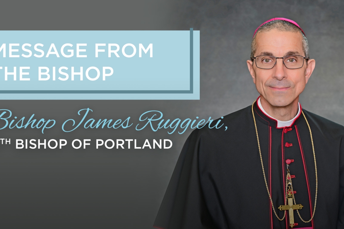 Message from the Bishop with photo