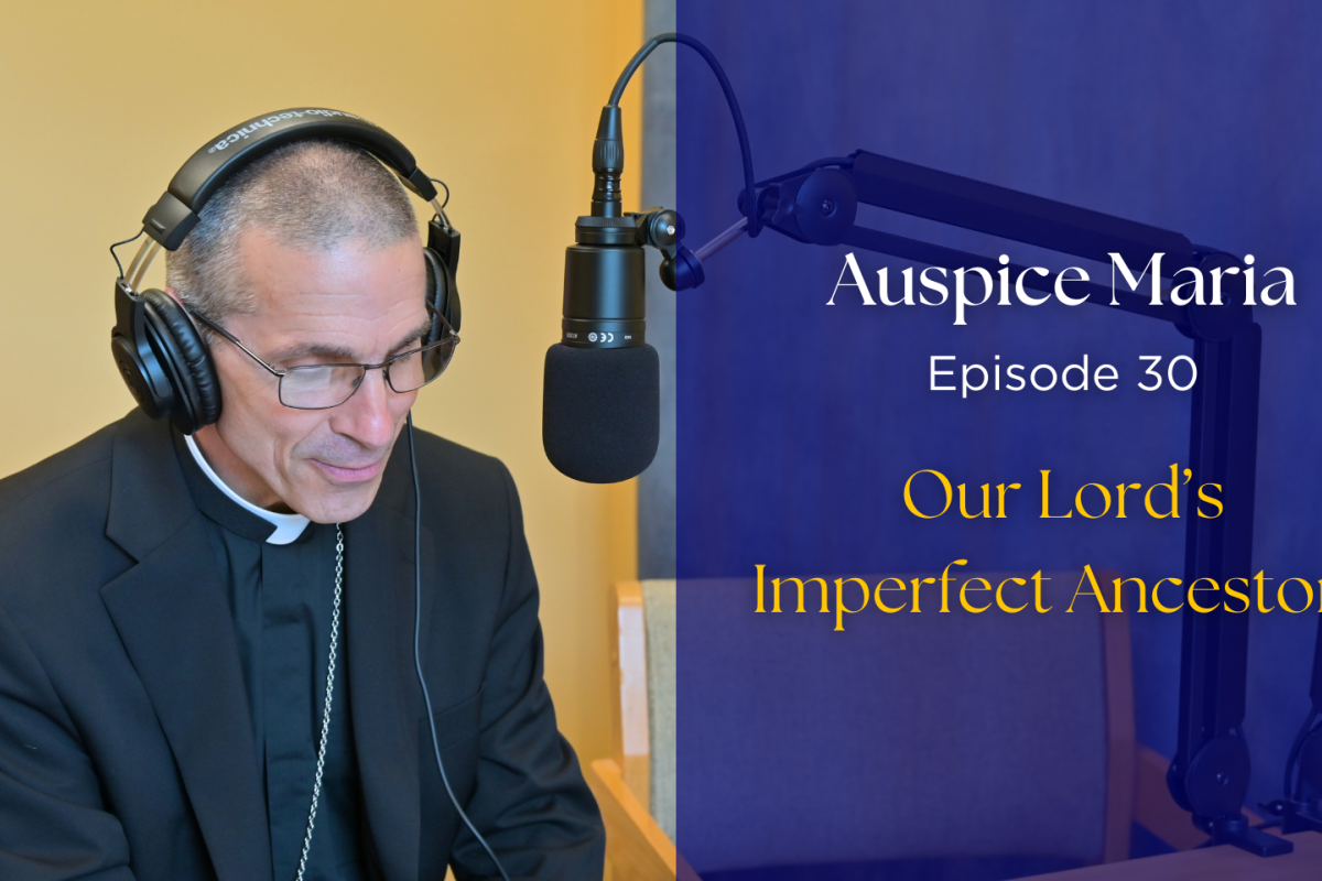 Our Lord's Imperfect Ancestors - Auspice Maria Episode 30